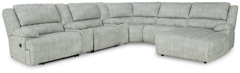 McClelland Reclining Sectional with Chaise