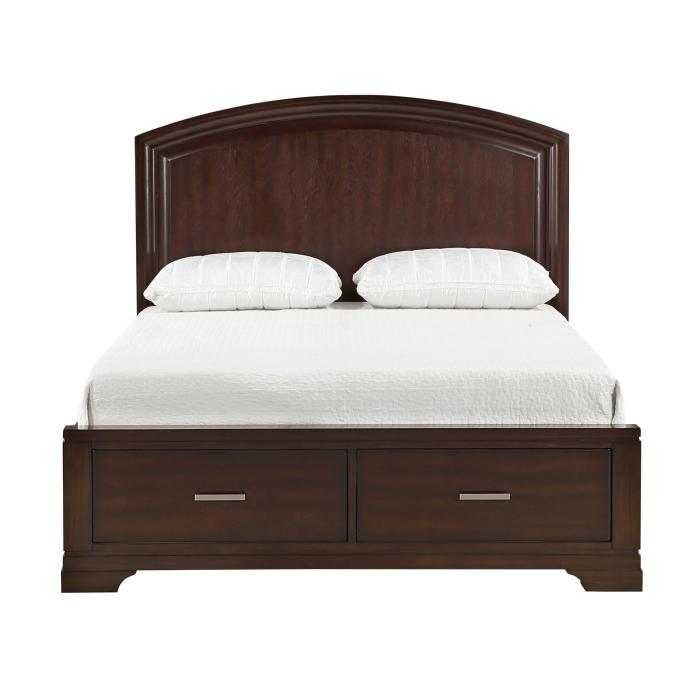 1520CHK-1EK*-Bedroom (3) Eastern King Platform Bed with Footboard Storage image