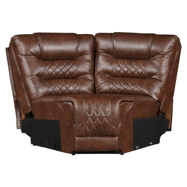 Putnam Corner Seat in Brown 9405BR-CR image