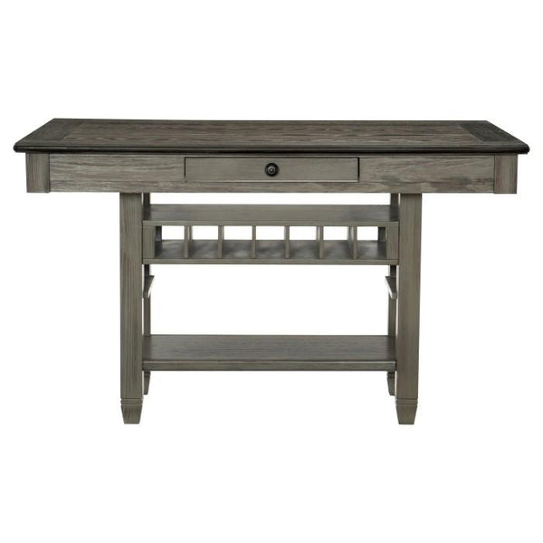 Granby Counter Height Dining Table in Coffee and Antique Gray 5627GY-36 image