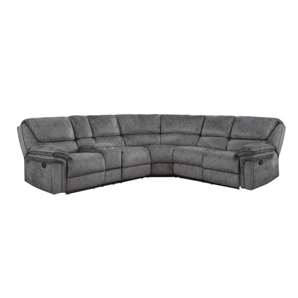 991332LCN2R - (3)3-Piece Reclining Sectional with Left Console image