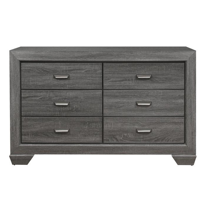 Beechnut 6 Drawer Dresser in Gray 1904GY-5 image