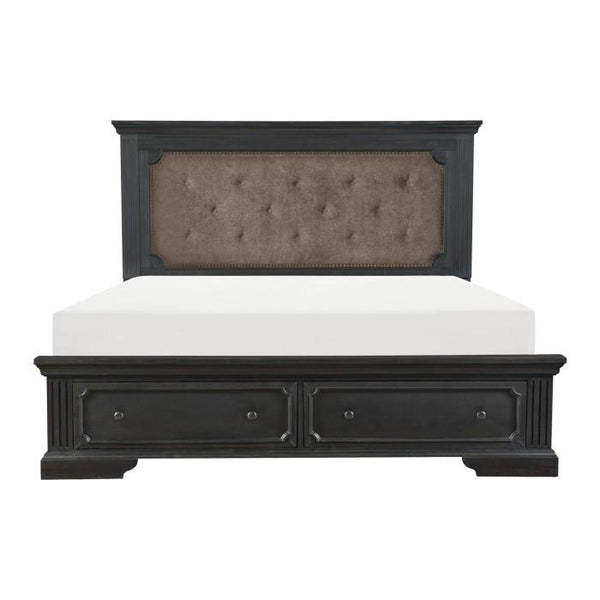 Bolingbrook (3)California King Platform Bed with Footboard Storage image