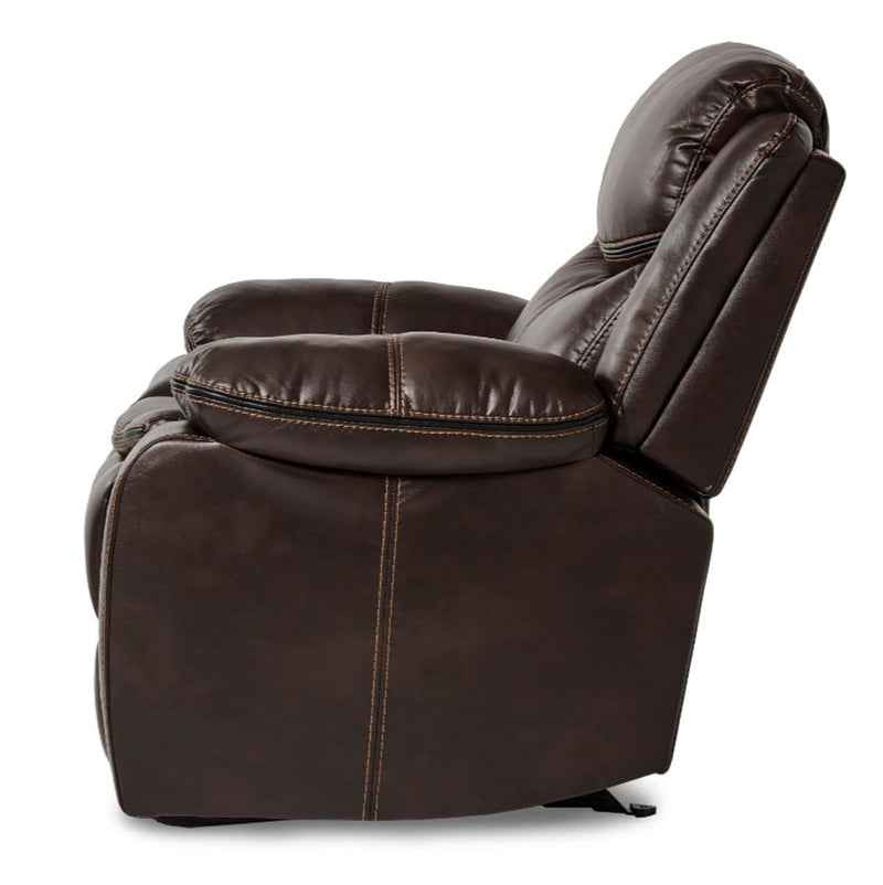 Bastrop Glider Reclining Chair in Brown 8230BRW-1