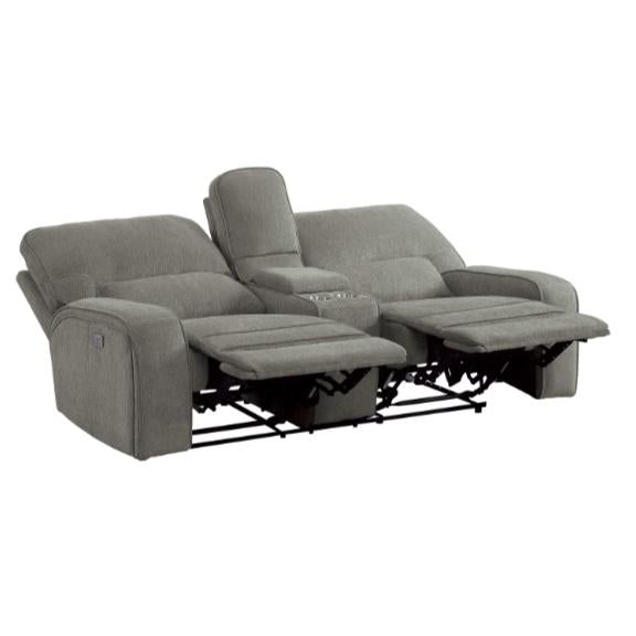 Borneo Double Reclining Loveseat in Mocha