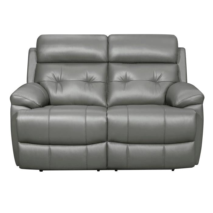 Lambent Double Reclining Loveseat in Gray image