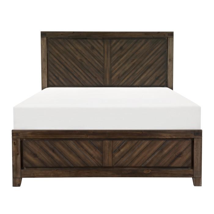 Parnell King Panel Bed in Rustic Cherry 1648K-1EK image